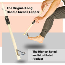 Load image into Gallery viewer, Long Handle Toenail Clippers